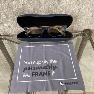 EYEBOBS Number Cruncher 2314 10 Frames Only Case and cleaning cloth 54-17